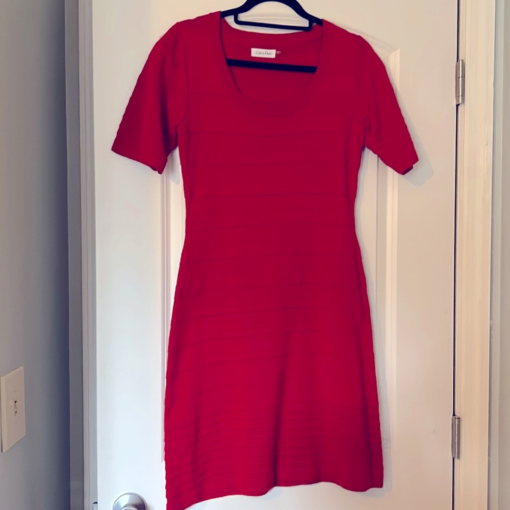 Calvin Klein Red Dress